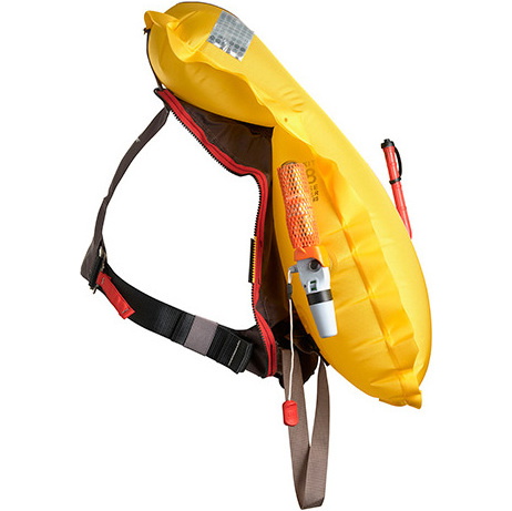 2026 Crewsaver Crewfit 180N ISO Single Automatic Lifejacket 9720BRA - Black / Vermelho